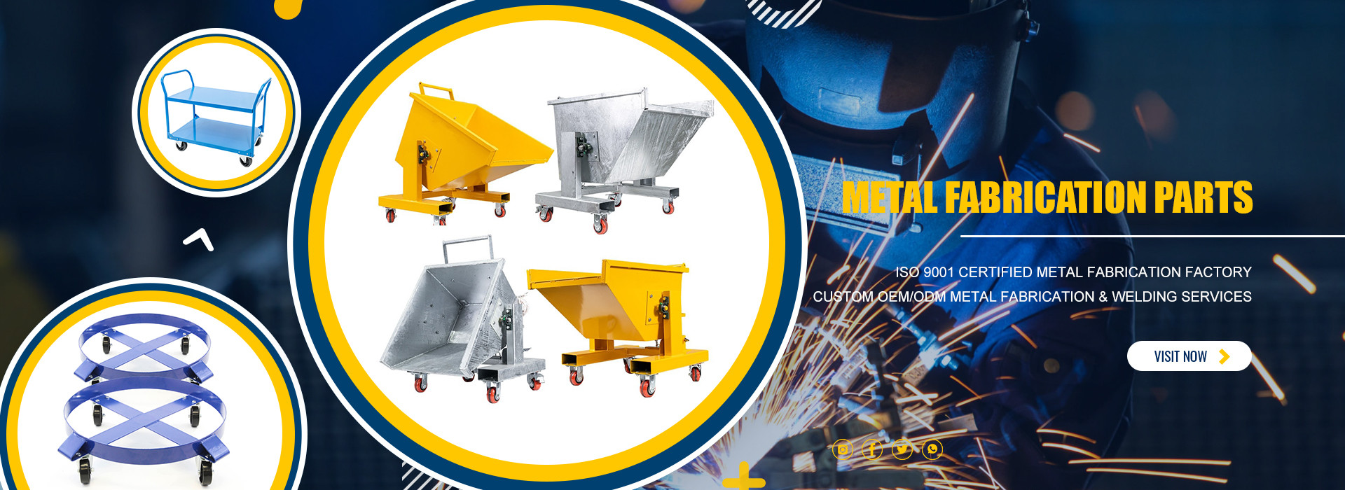 Calidad Servicio de fabricación de metal personalizado fábrica